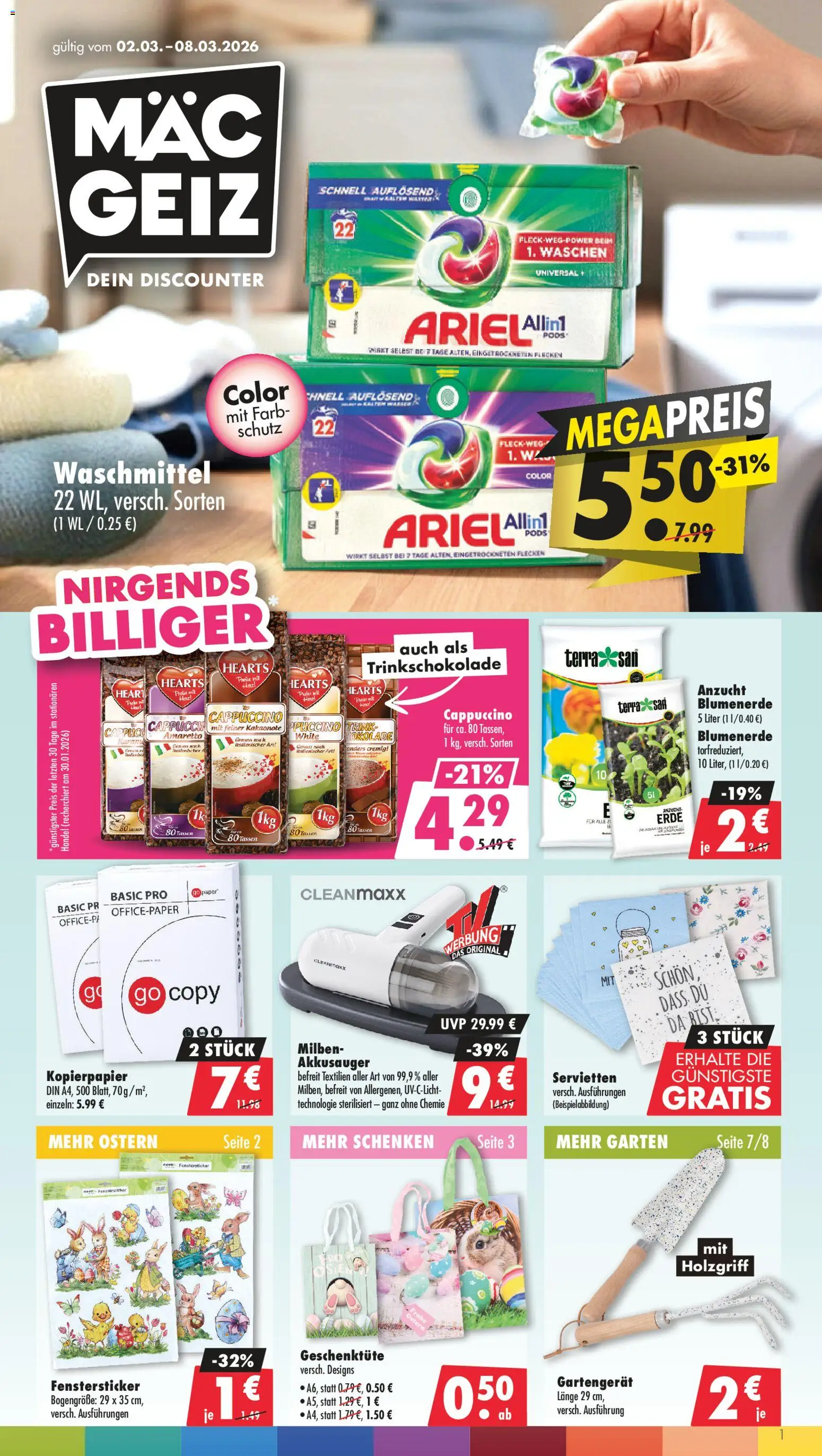 Mäc Geiz Prospekt (vom 02.03.2026 - 08.03.2026)