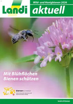 Vorschau des Merkblatts Landi aktionen Wild- und Honigbienen vom Shop Landi gültig von 29.03.2026 bis 