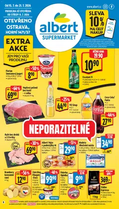 Náhled nabídky: Albert Albert leták - Supermarket - Ostrava platný od 15.07.2026