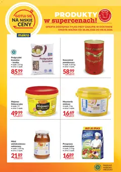 Pogląd gazetki "Makro gazetka - Gotuj się na niskie ceny w dostawie" ze sklepu Makro ważnej od 26.09.2026