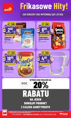 Pogląd gazetki "POLOmarket gazetka - Frikasowe Hity" ze sklepu POLOmarket ważnej od 21.10.2026