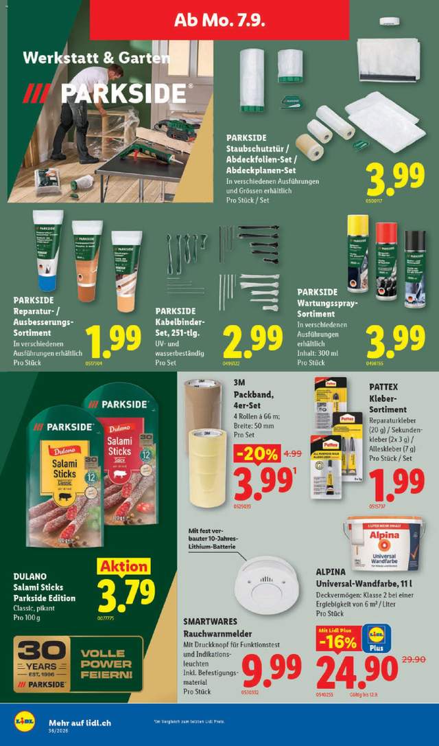 Neue Lidl Aktionen ab 03.09.