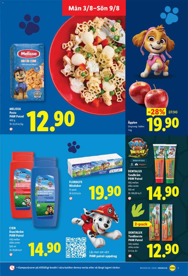 Nytt Lidl reklamblad från 03/08