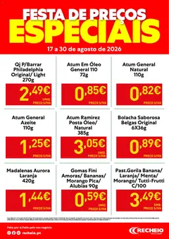 Pré-visualização do folheto da loja Recheio válida a partir de 17/08/2026