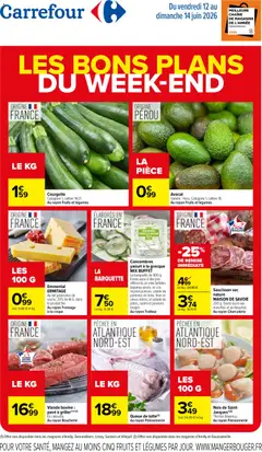 Prévisualisation de Carrefour les bons plans du week-end du magasin Carrefour formulaire valide 12/06/2026