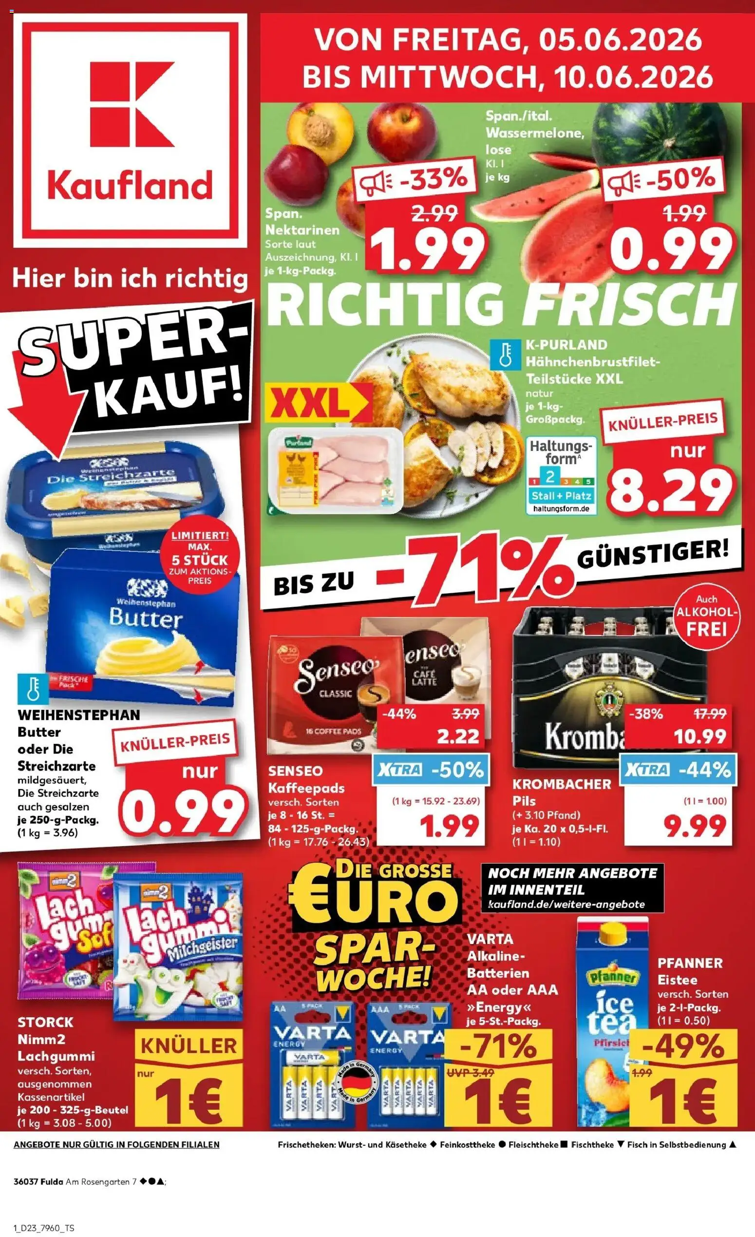 Vorschau von dem Prospekt des Geschäftes Kaufland, gültig ab dem 04.06.2026
