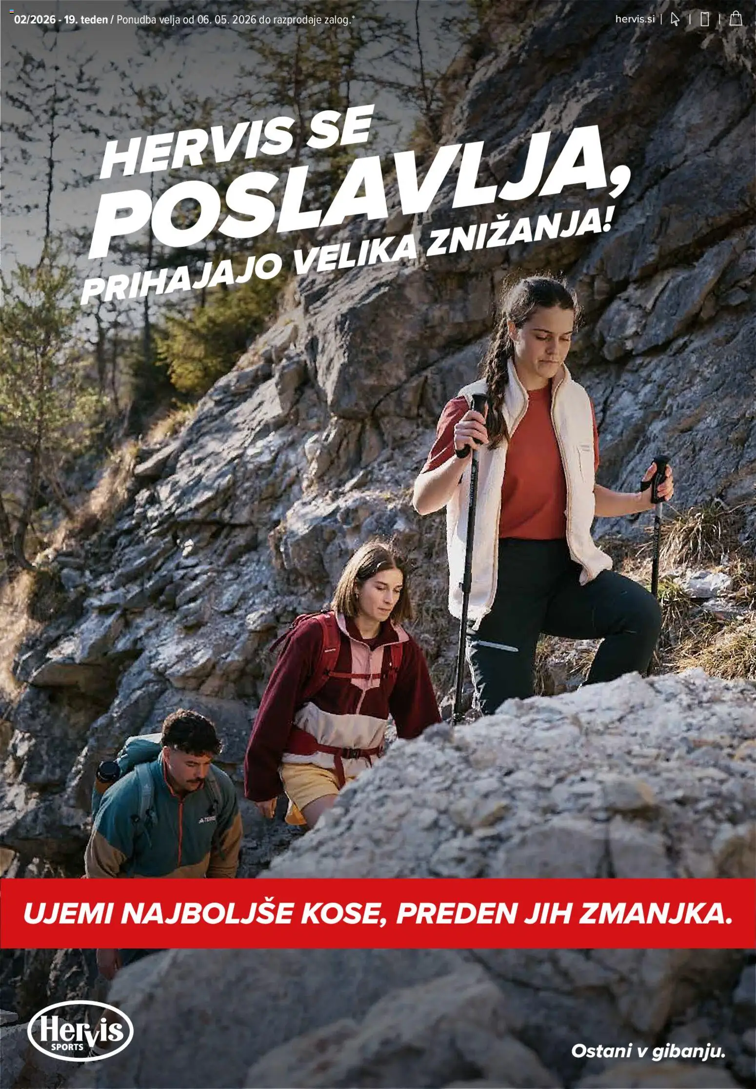 Predogled kataloga iz trgovine Hervis veljaven od 06.05.2026