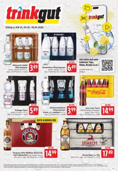 Vorschau von dem Prospekt des Geschäftes Trinkgut, gültig ab dem 05.10.2026