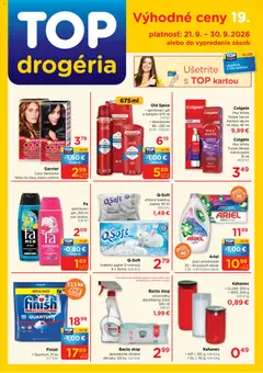 Náhľad TOP Drogéria letáku platného od 21.09.2026