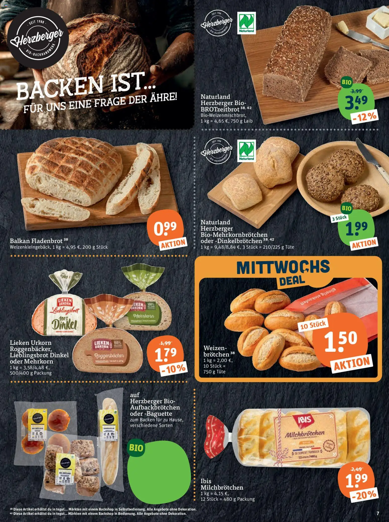 Vorschau von dem Prospekt des Geschäftes Tegut, gültig ab dem 07.09.2026 - Baguette