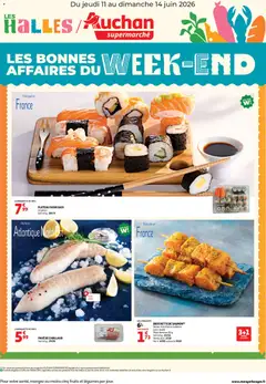 Prévisualisation de Auchan les bons plans du week-end dans votre super du magasin Auchan formulaire valide 11/06/2026