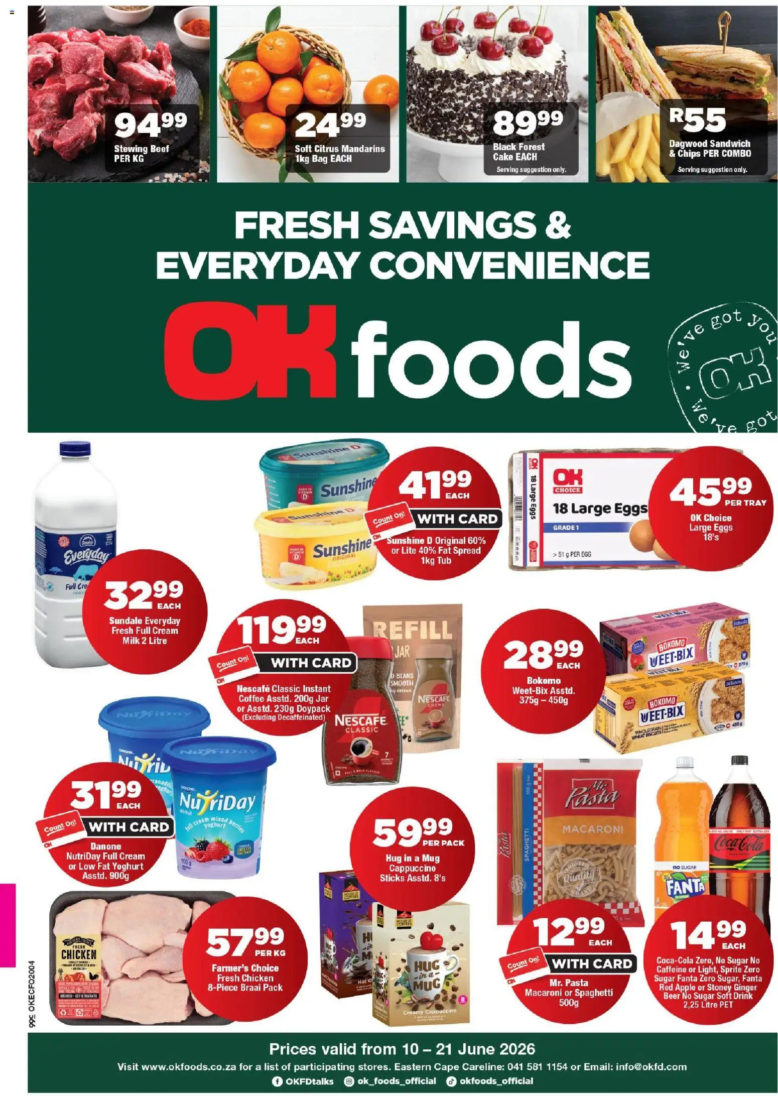 Preview of OK Foods flyer valid from 10/06/2026