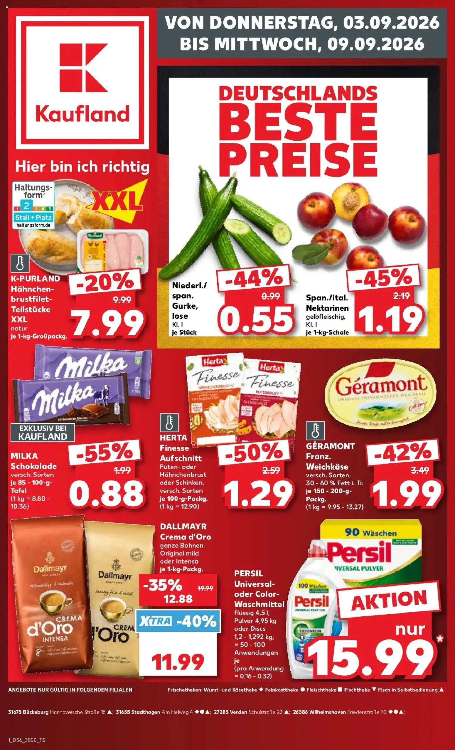 Vorschau von dem Prospekt des Geschäftes Kaufland, gültig ab dem 03.09.2026