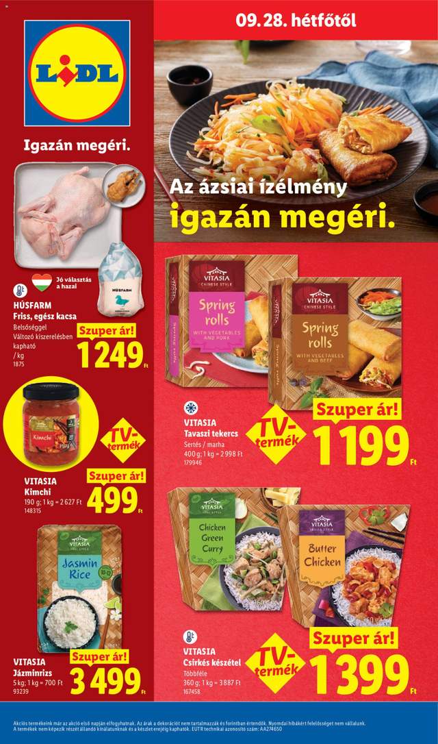 Új Lidl akciós újság 09.24.