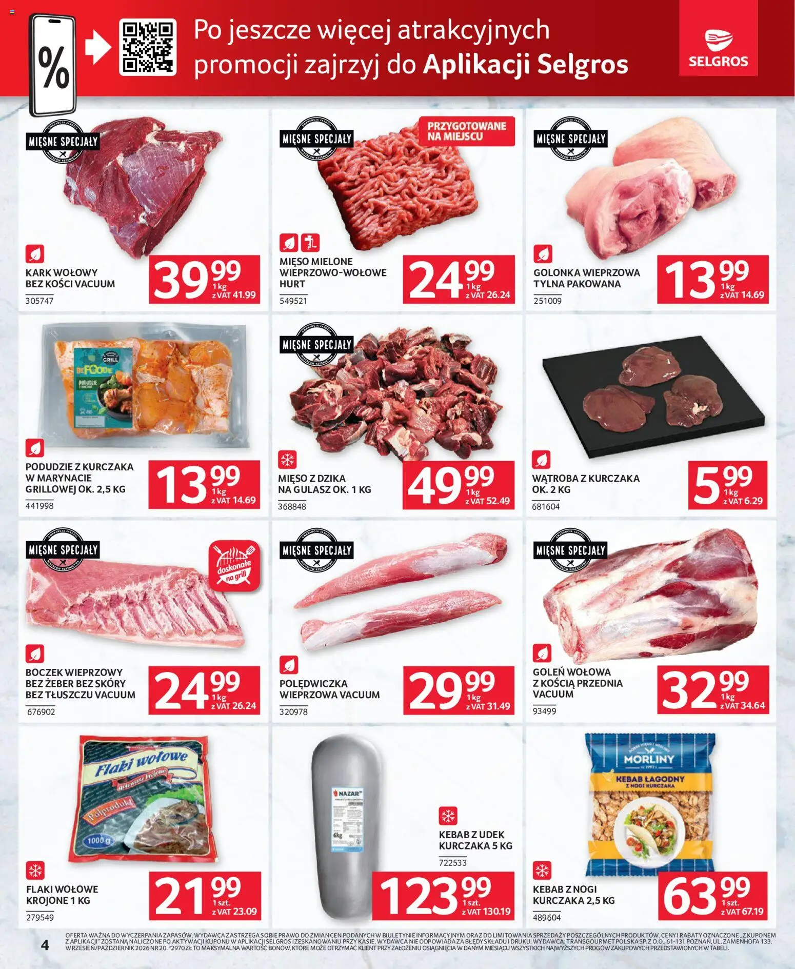 Pogląd gazetki "Selgros cash&carry gazetka - Oferta dla gastronomii" ze sklepu Selgros cash&carry ważnej od 24.09.2026
