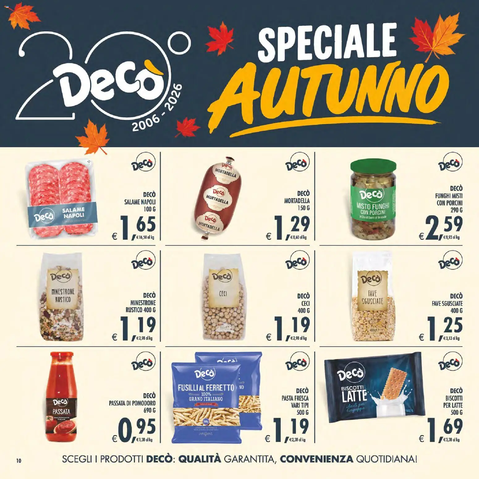 Anteprima dell'opuscolo Decò volantino dal negozio Decò valido da 23/10/2026