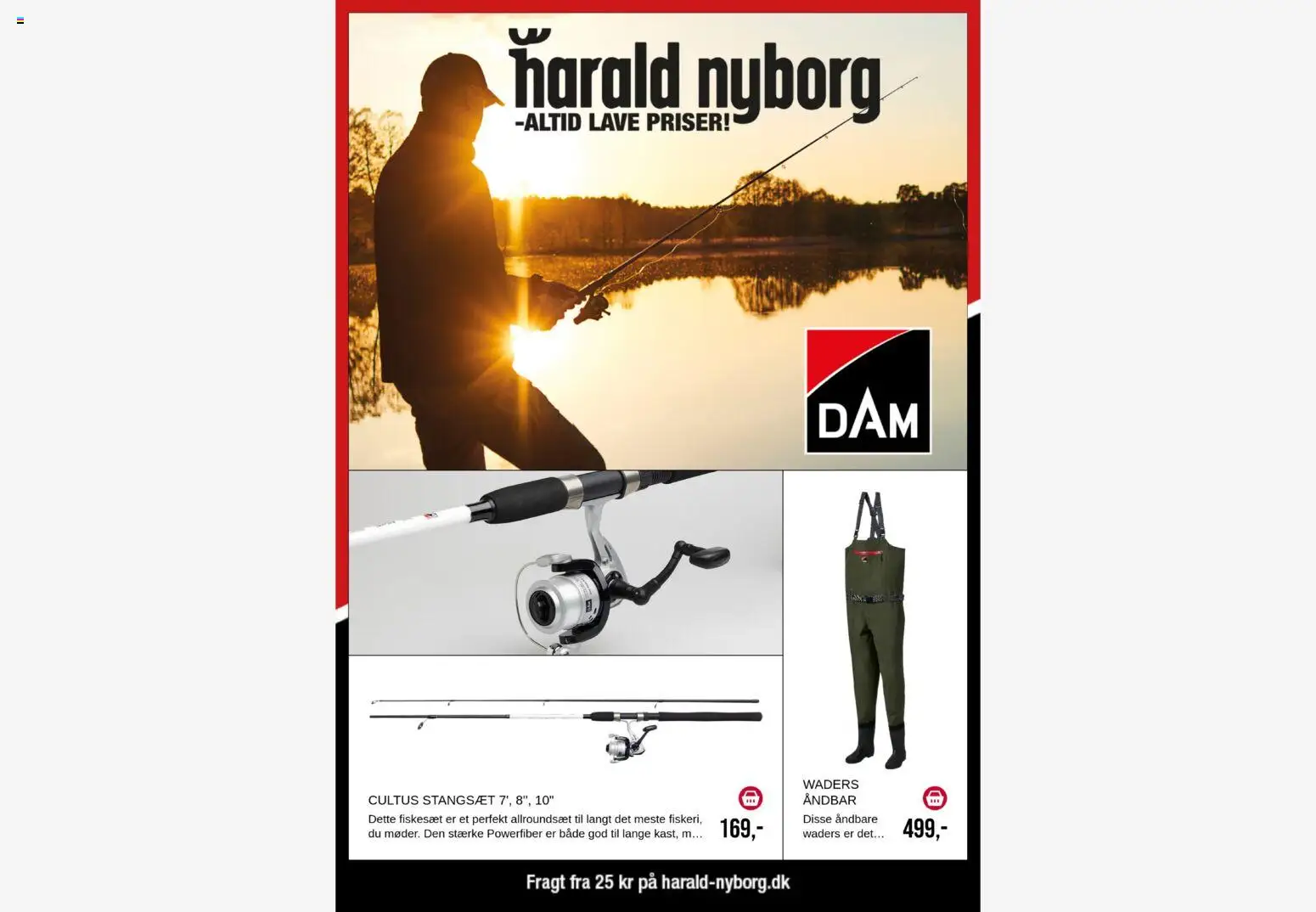 Eksempel på tilbudsavis Harald Nyborg - Tilbudsavis Fiskeri fra butik Harald Nyborg gyldig fra 04/06/2026