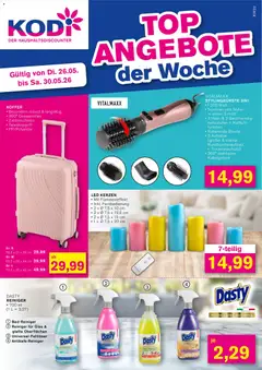 Vorschau von dem Prospekt des Geschäftes KODi, gültig ab dem 26.05.2026