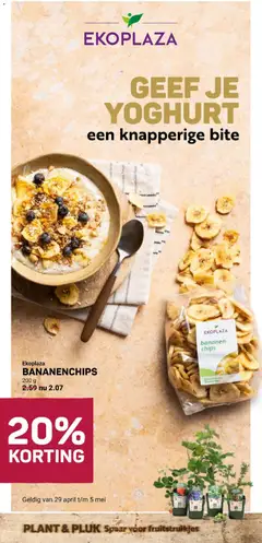 Voorbeeld van Ekoplaza folder van winkel Ekoplaza geldig vanaf 29-04-2026