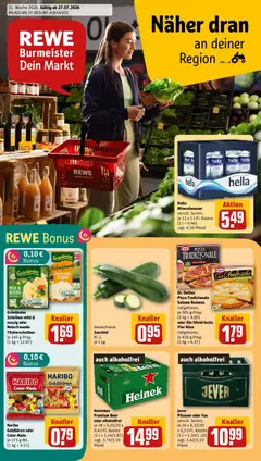Vorschau von dem Prospekt des Geschäftes Rewe, gültig ab dem 27.07.2026