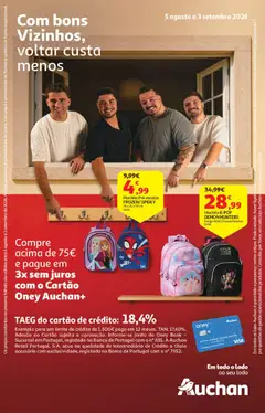 Pré-visualização do folheto da loja Auchan válida a partir de 05/08/2026