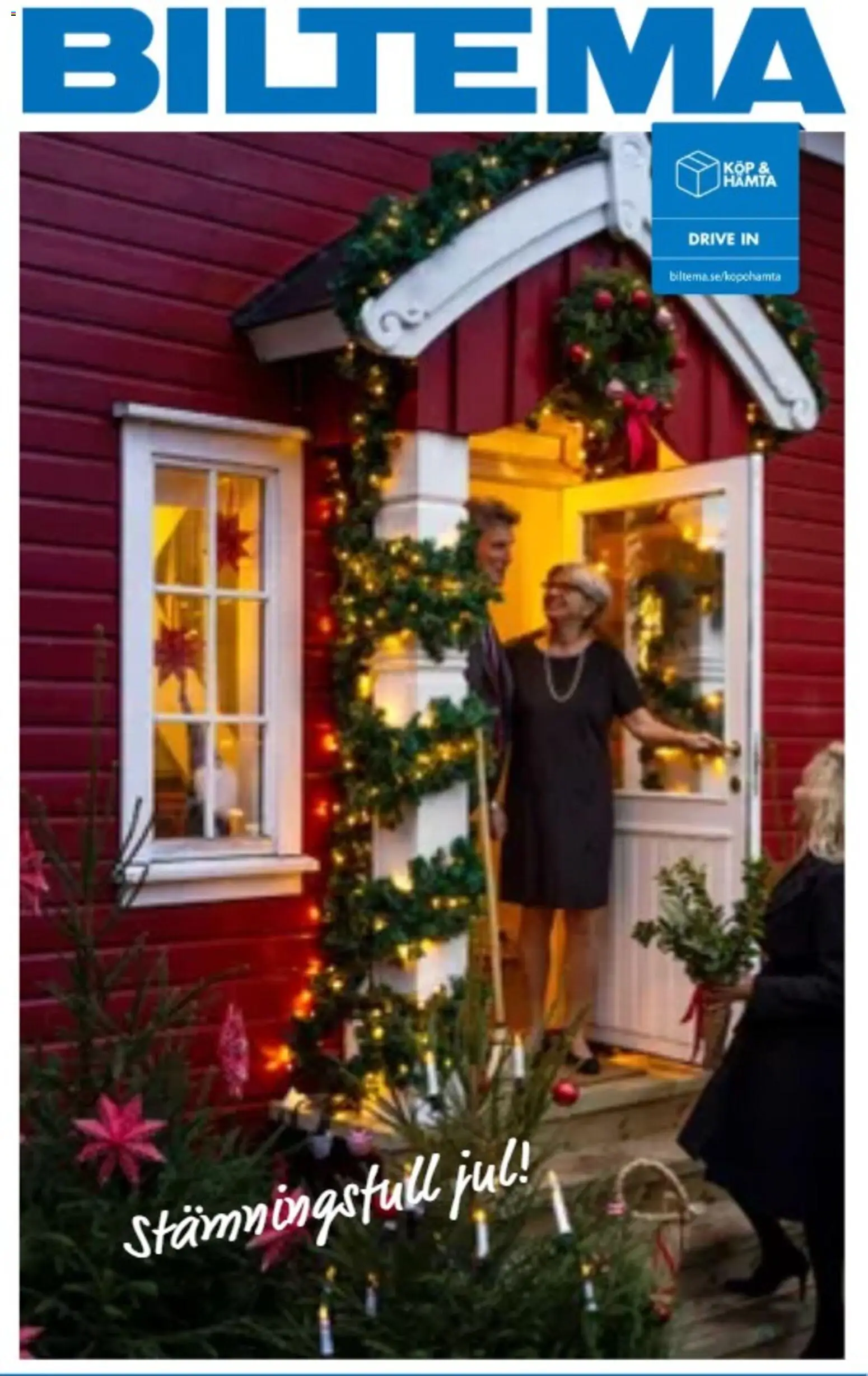 Förhandsgranska reklamblad Biltema erbjudanden Julbelysning o dekoration från butik Biltema gäller från 18/10/2026
