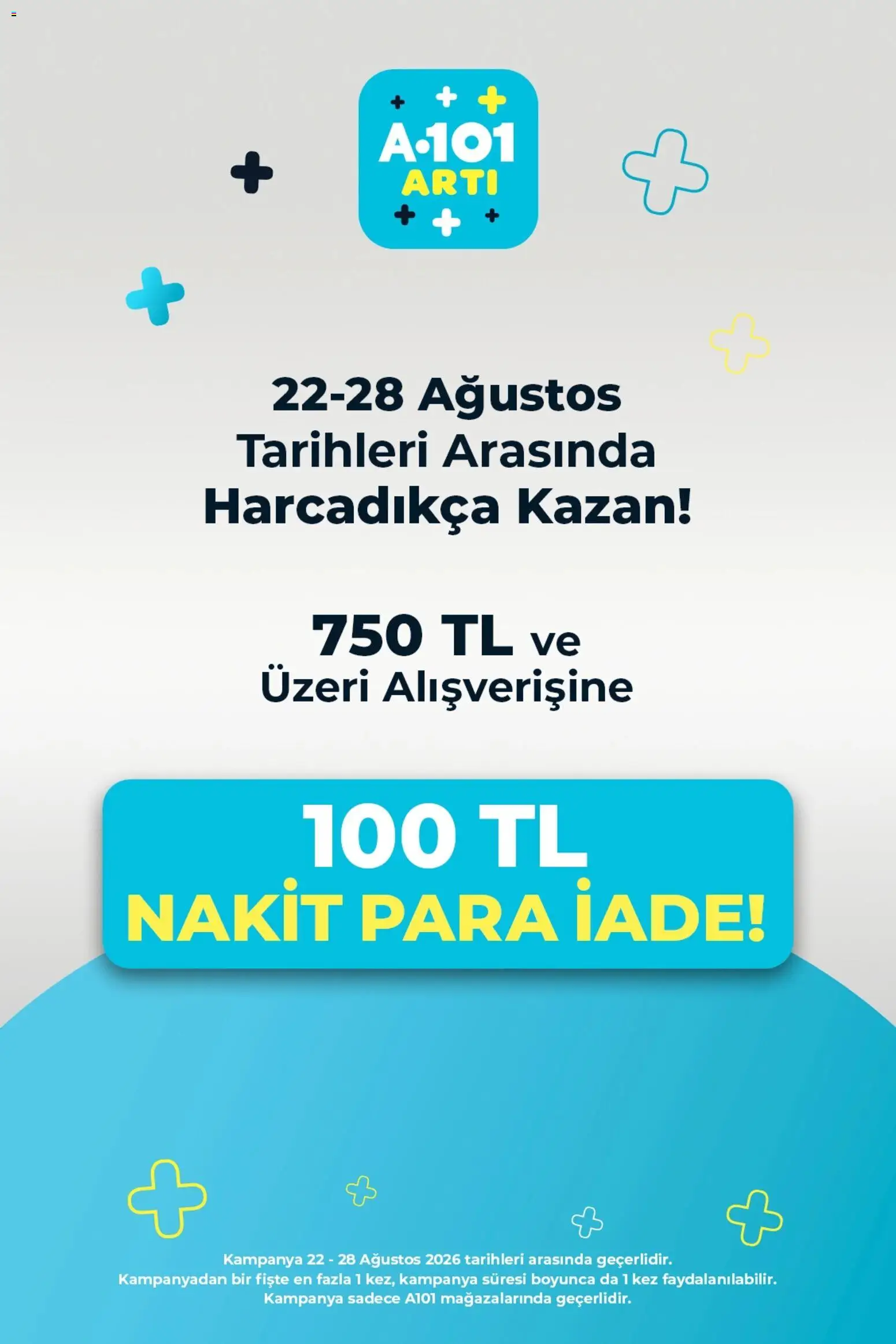 A101 A101 - Arti 22.08.2026 - Broşürünün önizlemesi