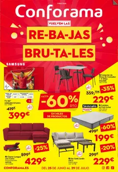 Vista previa del folleto de la tienda Conforama válido desde el 25/06/2026 