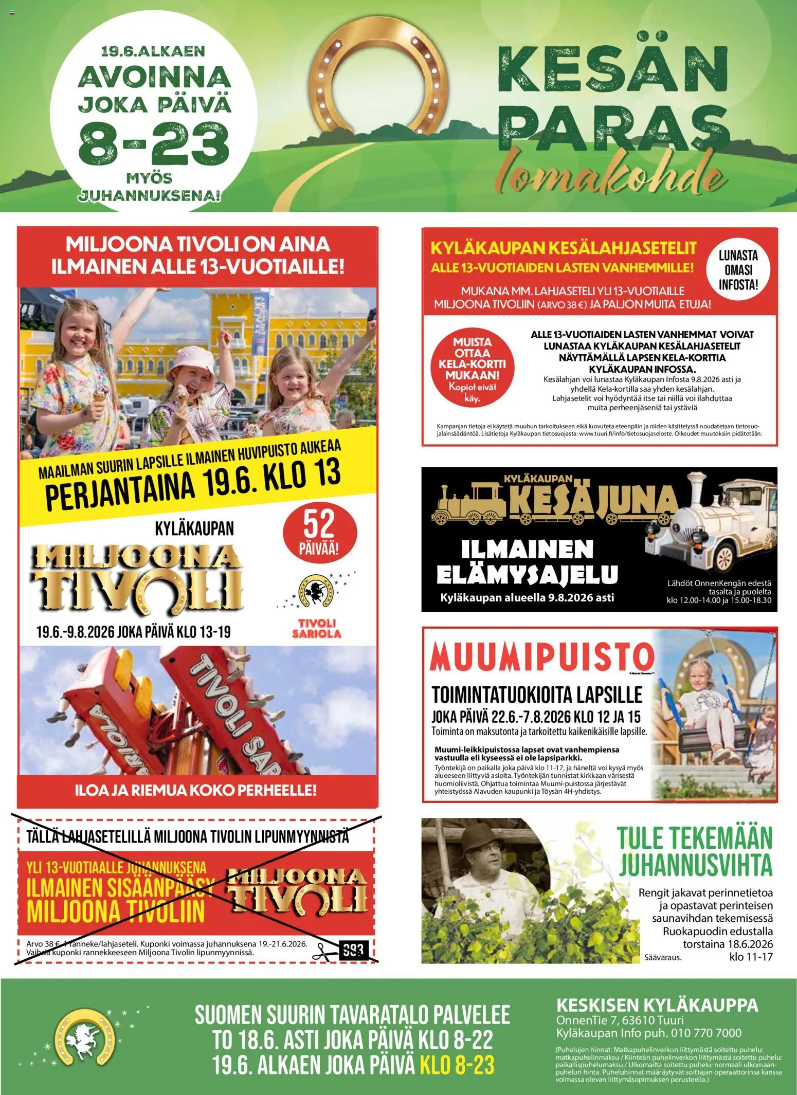 Kaupan Tuuri Tuuri tarjoukset esikatselu, voimassa 17/06/2026
