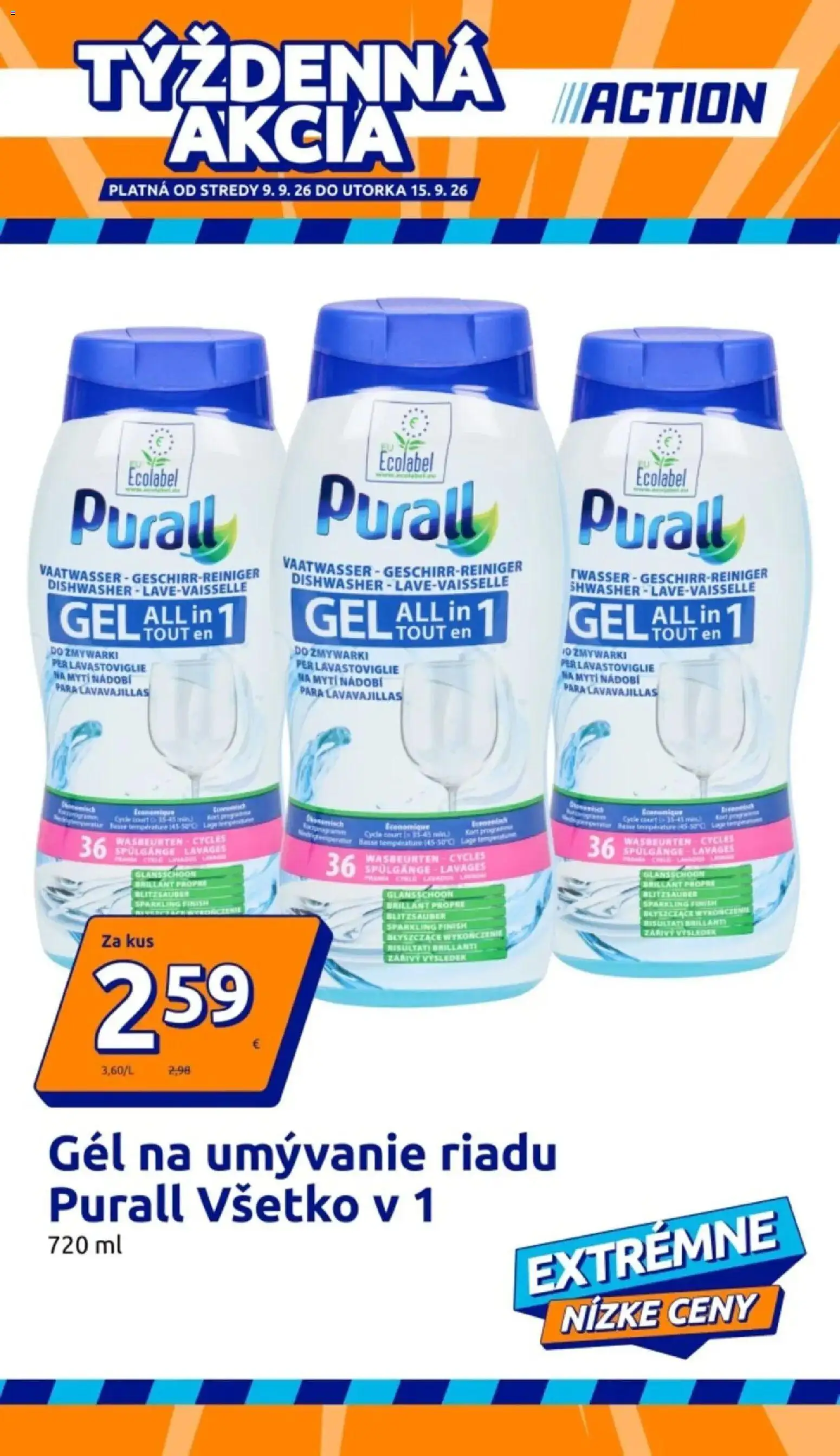 Náhľad Action letáku platného od 09.09.2026