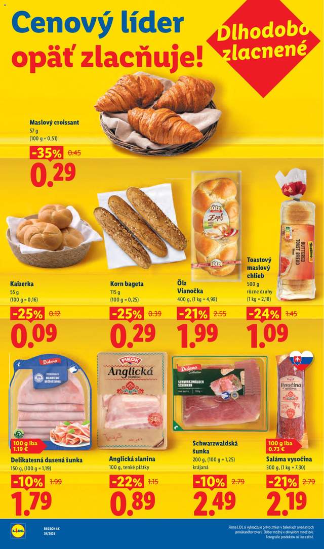 Nový Lidl leták od 21.09.