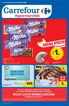 Prévisualisation de Carrefour Folder de la semaine 22 du magasin Carrefour formulaire valide 27/05/2026