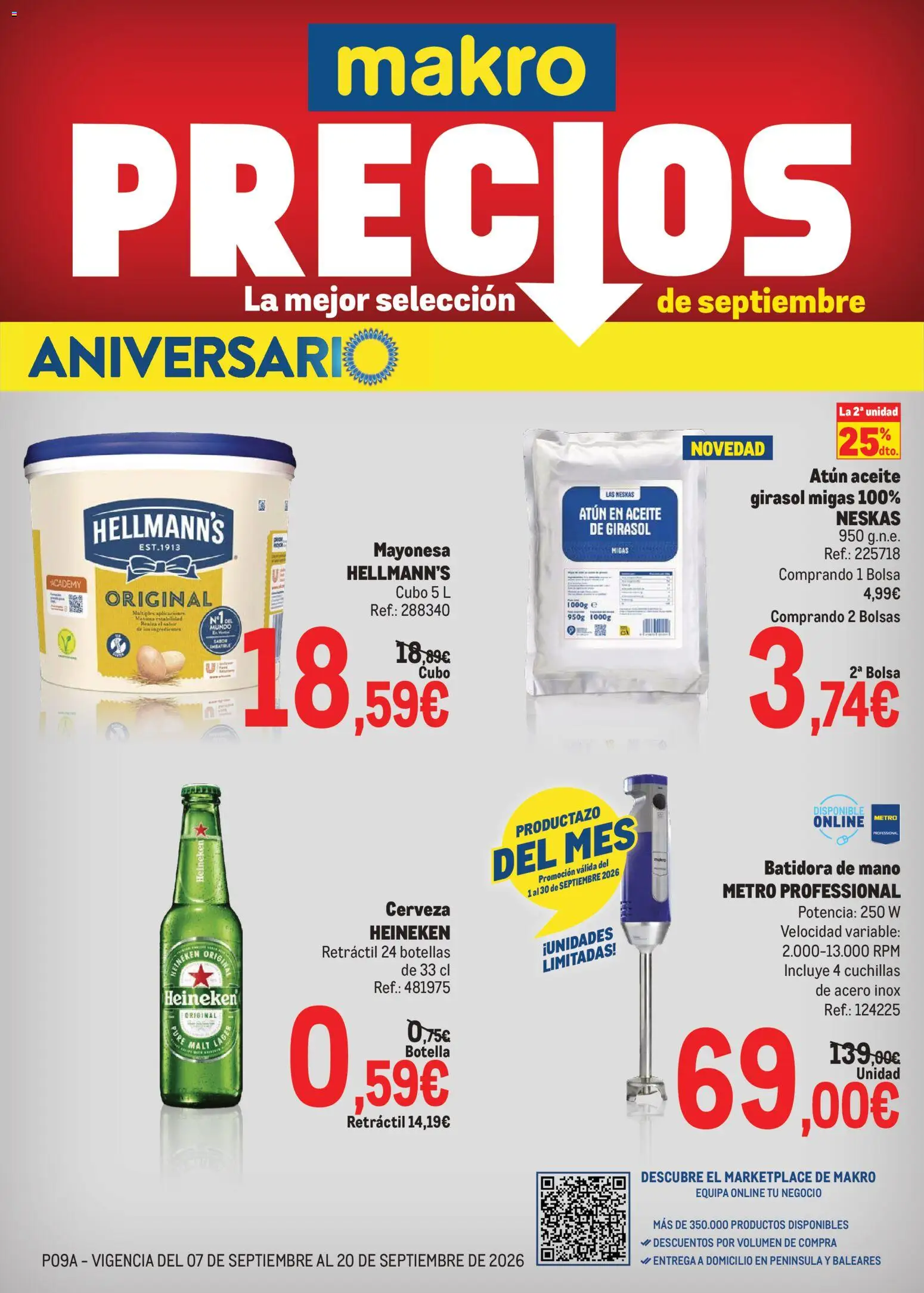Vista previa del folleto de la tienda Makro válido desde el 07/09/2026 