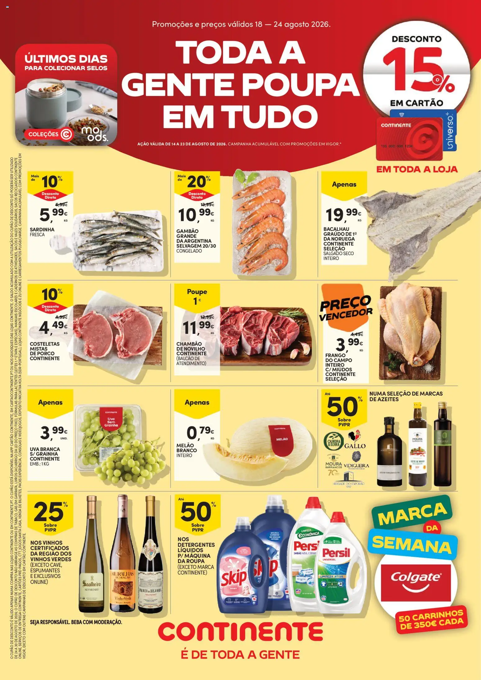Pré-visualização do folheto da loja Continente válida a partir de 18/08/2026
