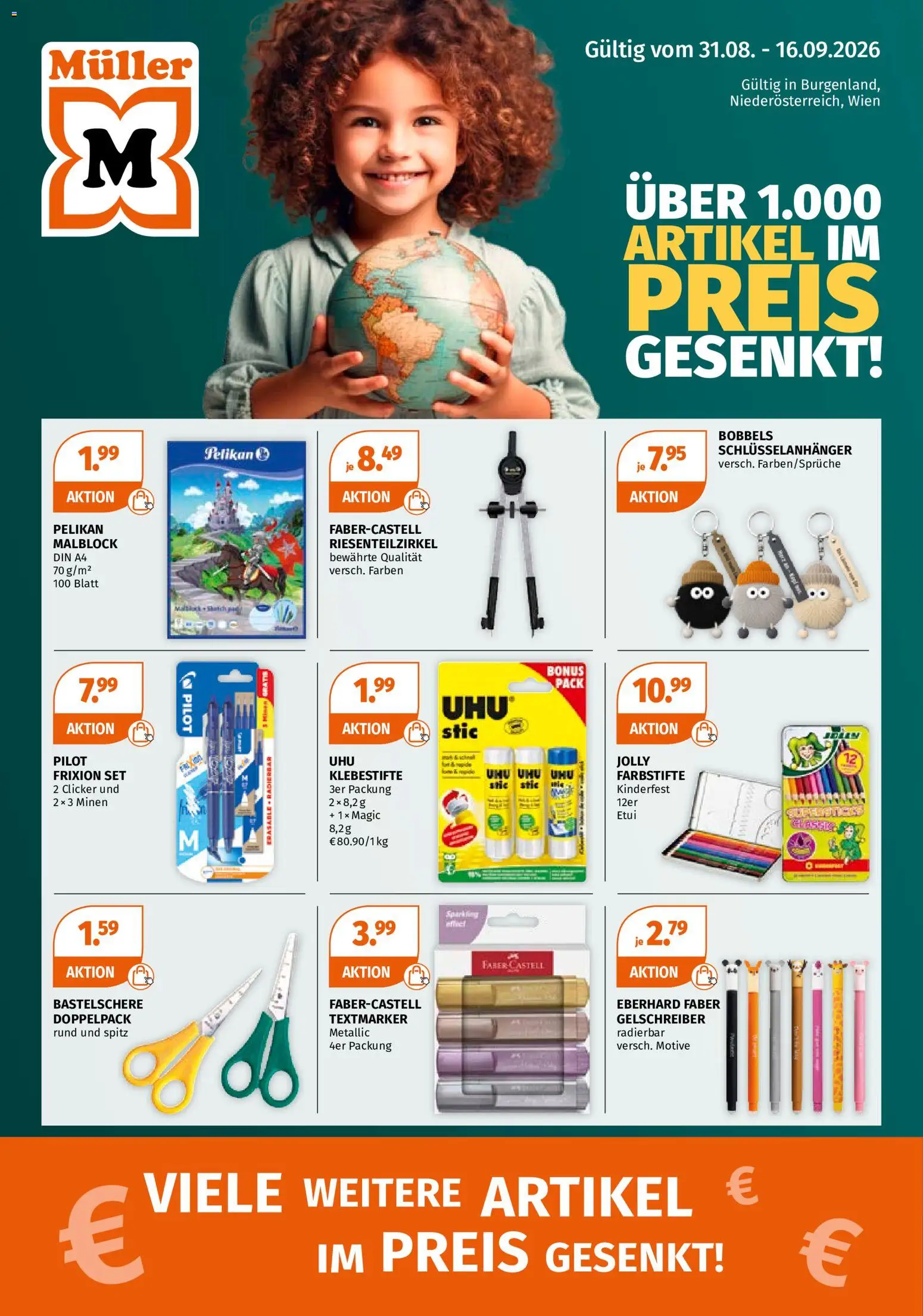 Vorschau der Angebote: Müller Müller Flugblatt gültig ab 31.08.2026