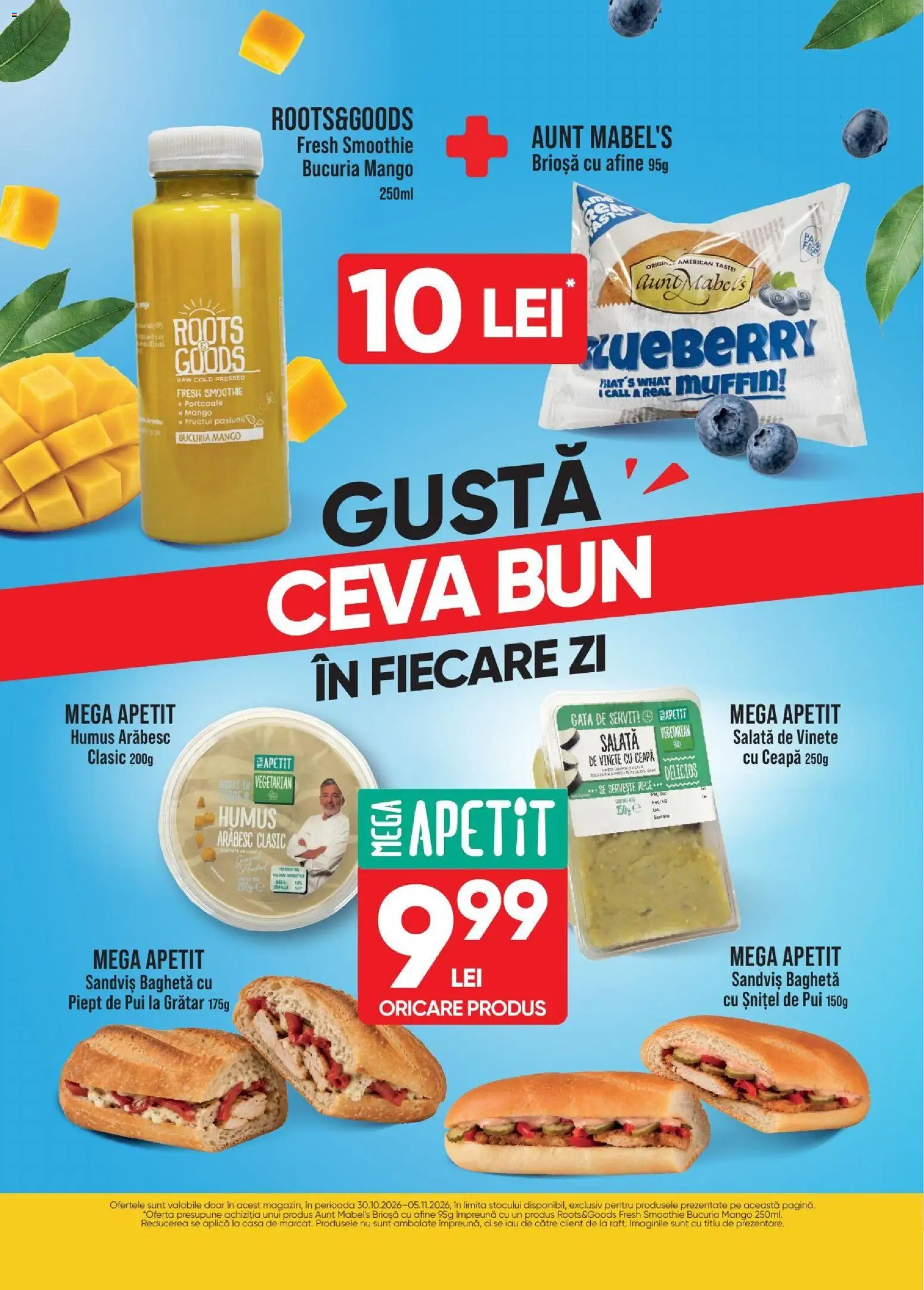 Previzualizarea de cataloage: Mega Image Mega Image Catalog Shop&Go Chitila valabil de la 30.10.2026
