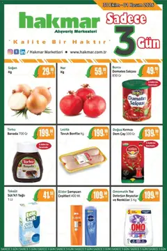 Hakmar Hakmar - Katalog Sadece 3 Gün 30.10.2026 - Broşürünün önizlemesi