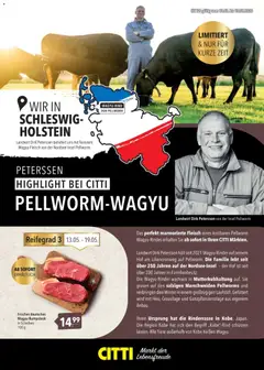 Eksempel på tilbudsavis CITTI - Wagyu fra butik CITTI gyldig fra 13/05/2026