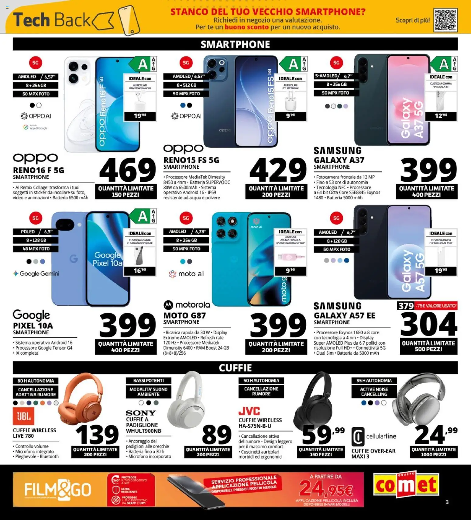 Anteprima dell'opuscolo Comet Black Friday dal negozio Comet valido da 29/10/2026