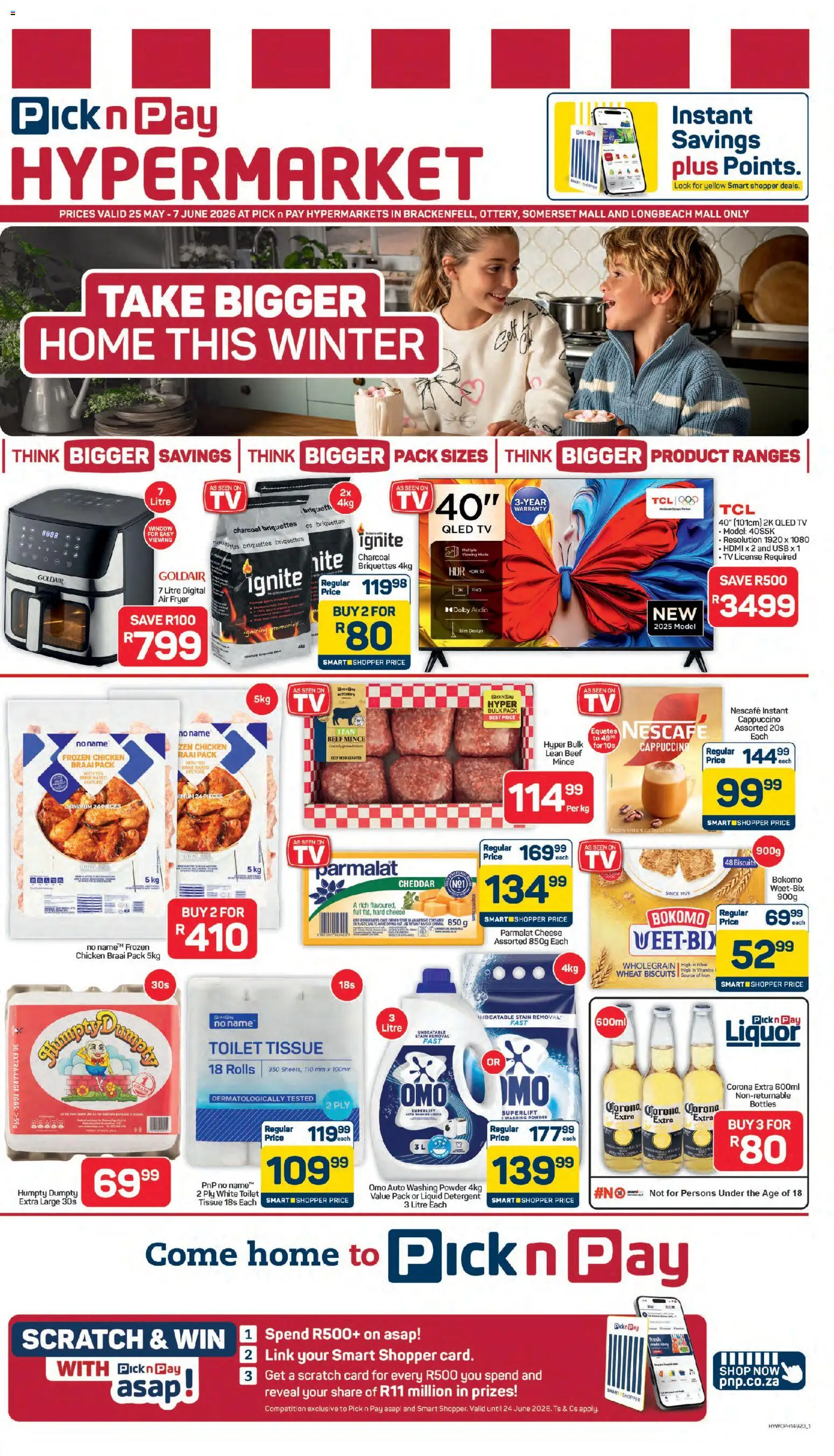 Preview of Pick n Pay flyer valid from 25/05/2026