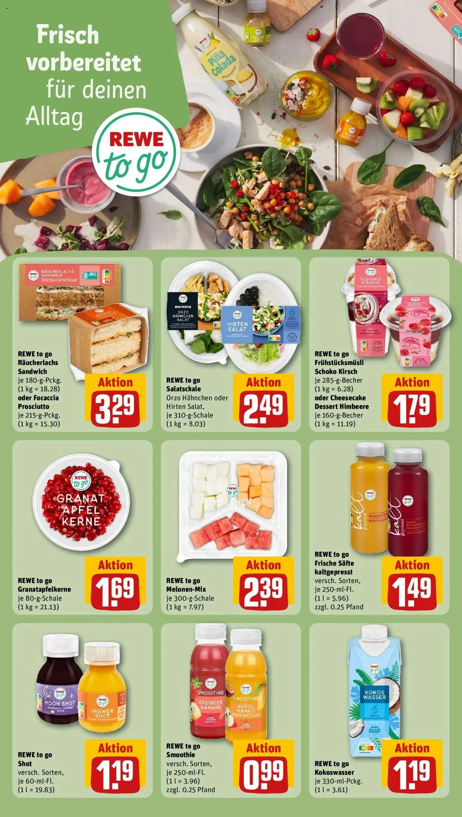 Vorschau von dem Prospekt des Geschäftes Rewe, gültig ab dem 19.10.2026