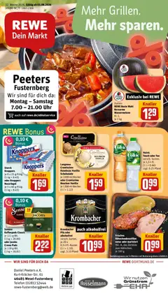 Vorschau von dem Prospekt des Geschäftes Rewe, gültig ab dem 03.08.2026