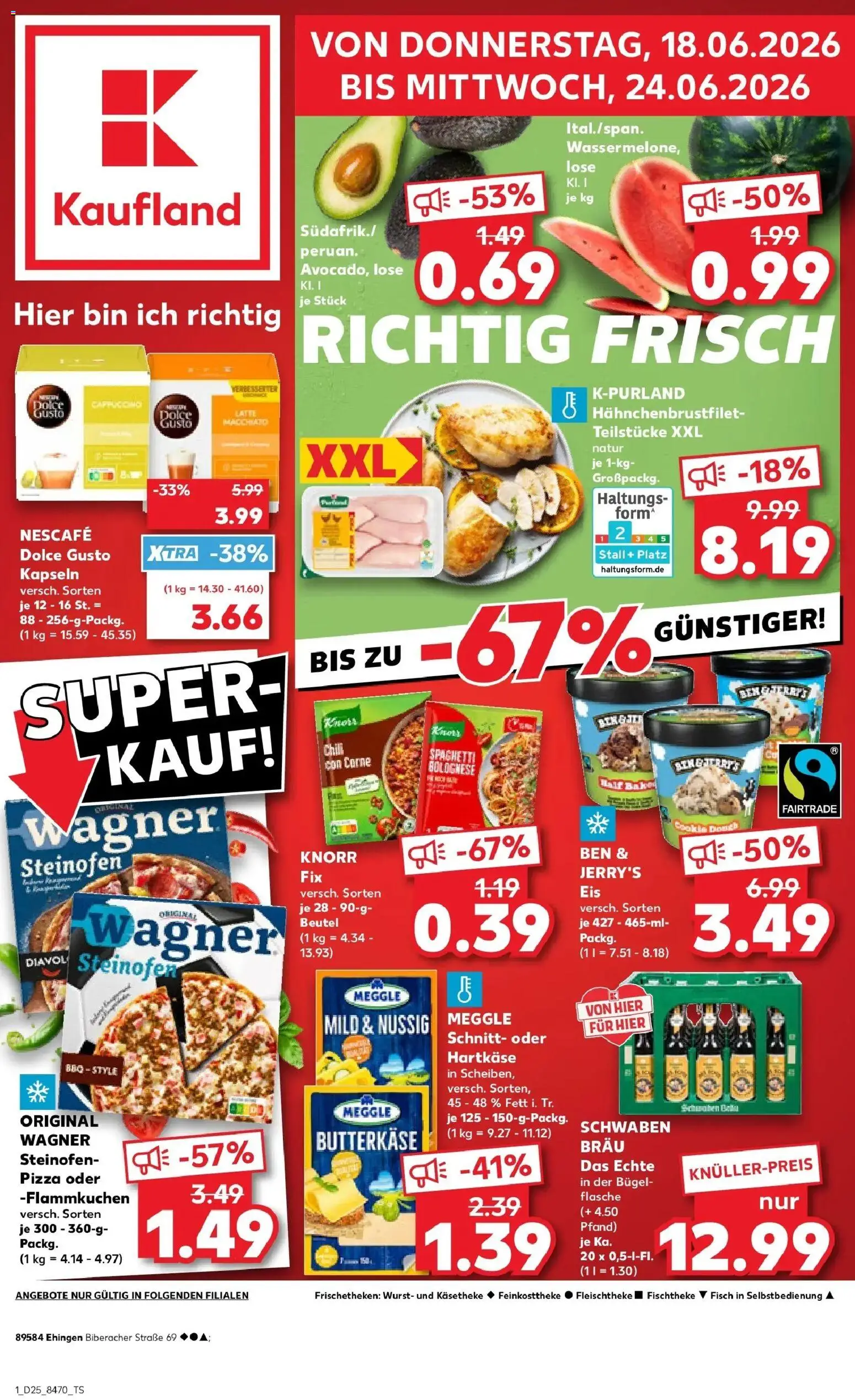 Vorschau von dem Prospekt des Geschäftes Kaufland, gültig ab dem 18.06.2026