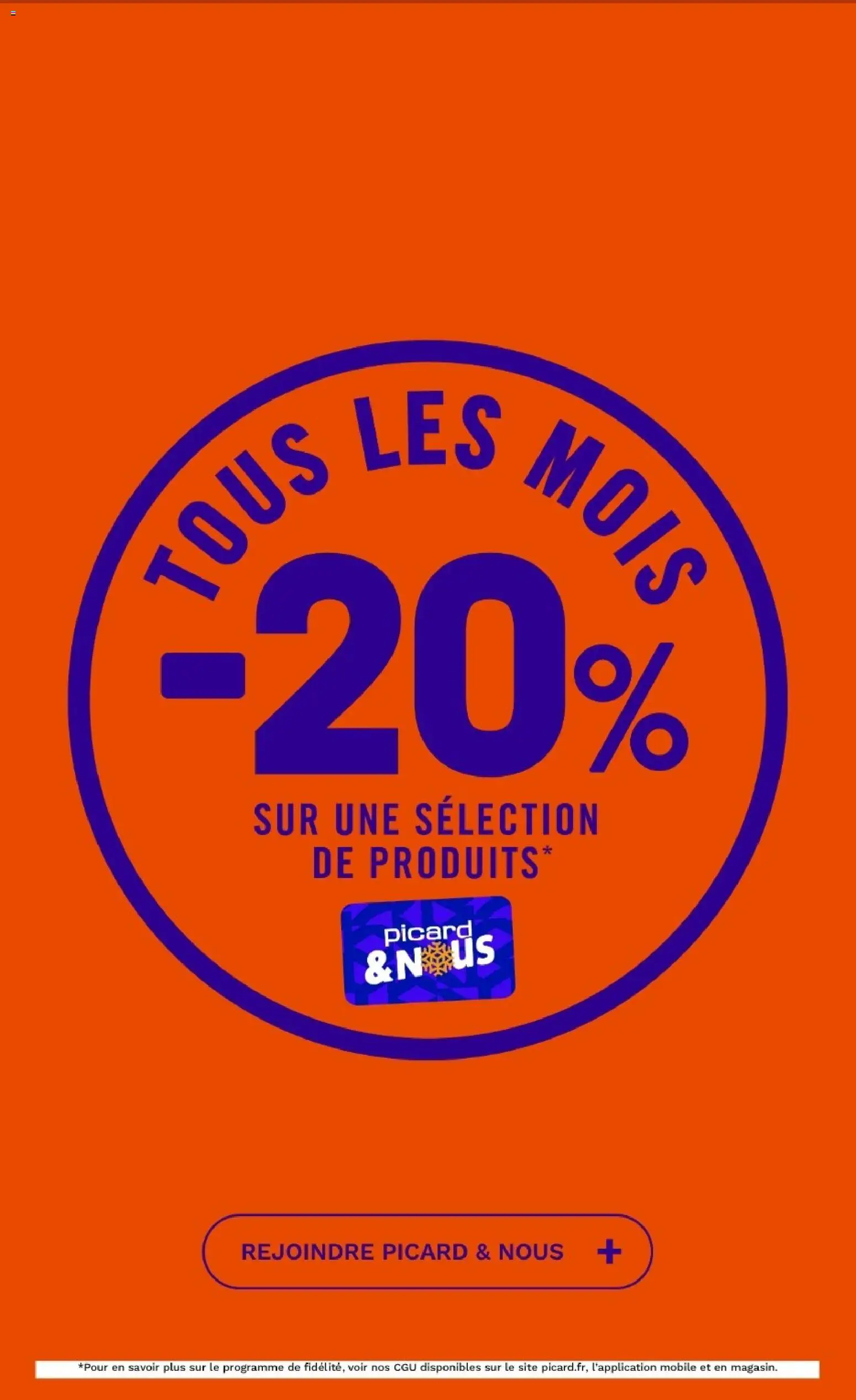Prévisualisation de Picard catalogue Harry Potter du magasin Picard formulaire valide 23/10/2026