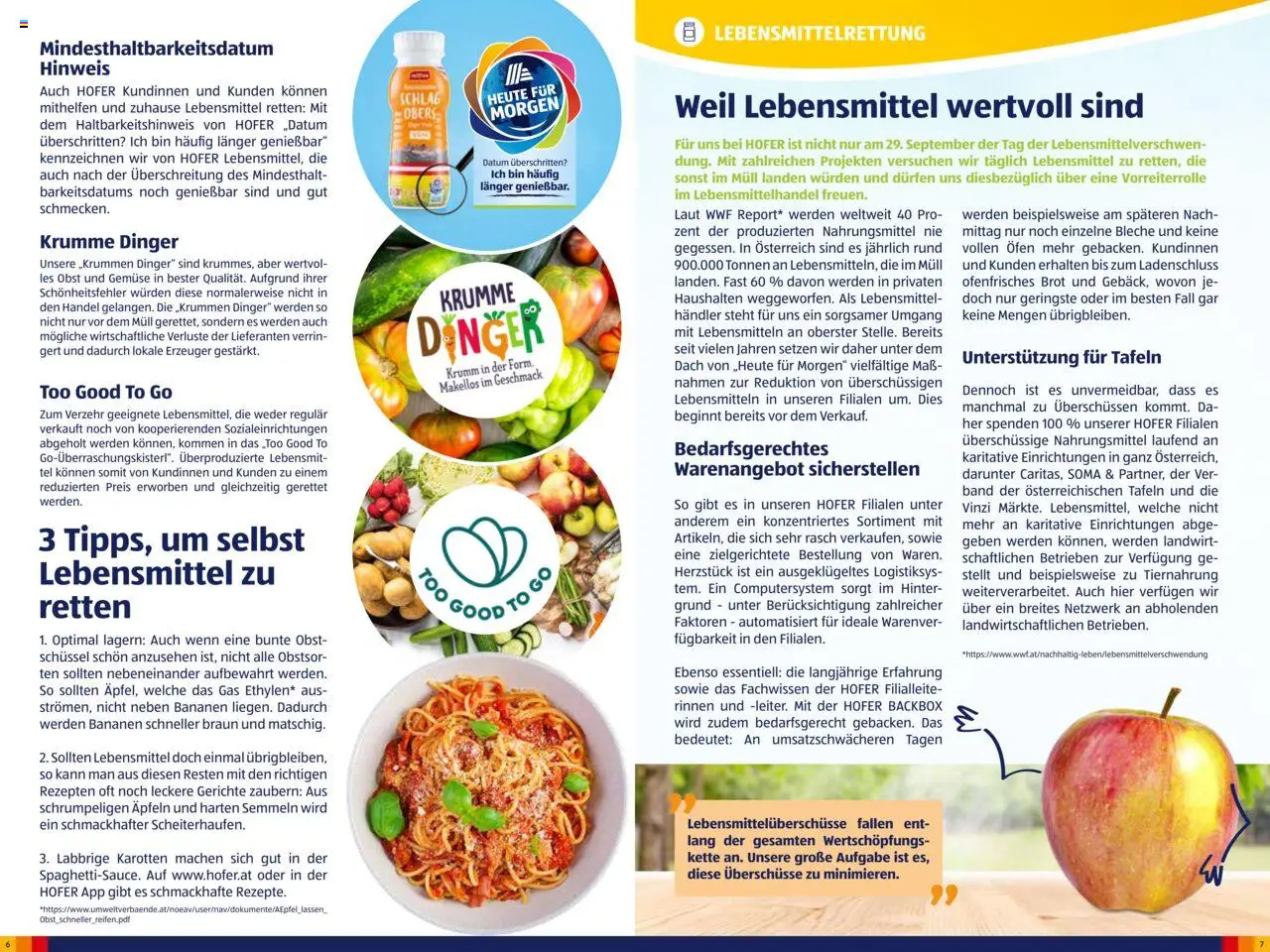Hofer AT - Heute für Morgen-Magazin megtekintése, amely érvényes 2025.07.23.-től - Só