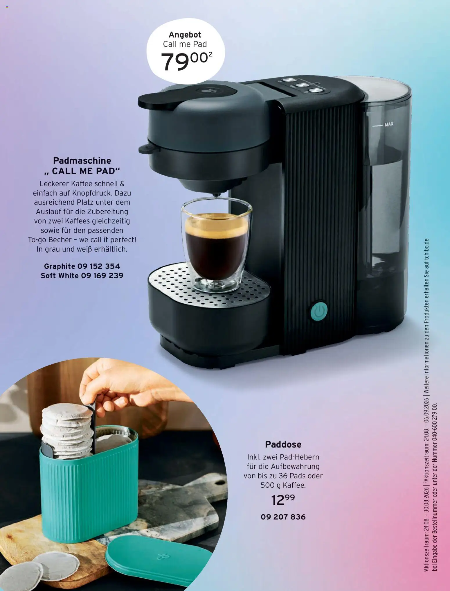 Vorschau von dem Prospekt des Geschäftes Tchibo, gültig ab dem 01.09.2026 - Kaffee