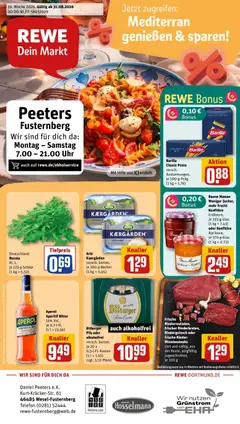 Vorschau von dem Prospekt des Geschäftes Rewe, gültig ab dem 31.08.2026