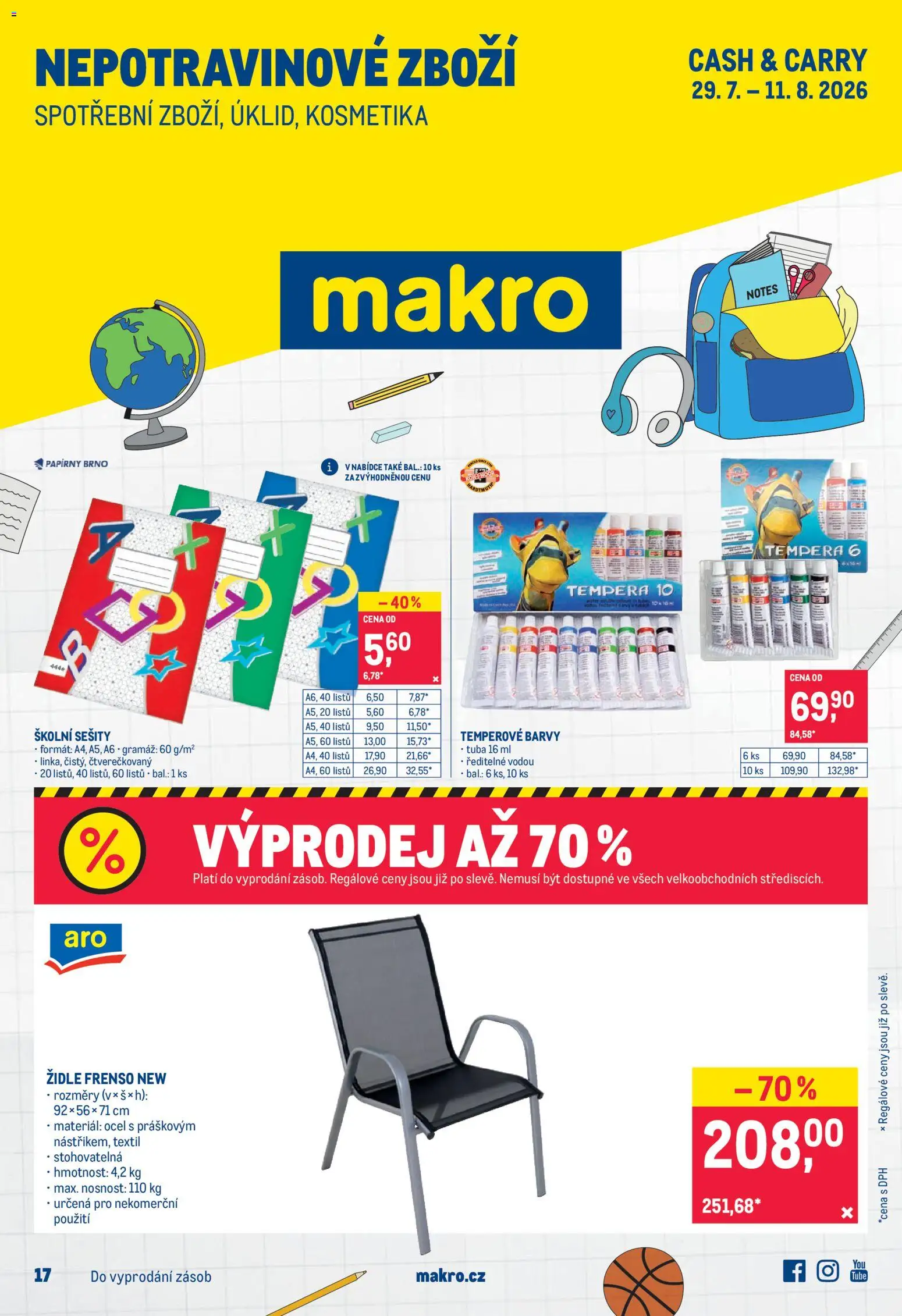 Náhled nabídky: Makro Makro leták - Nepotravinové zboží platný od 29.07.2026