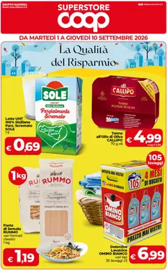 Anteprima dell'opuscolo COOP volantino Superstore Sicilia dal negozio COOP valido da 01/09/2026
