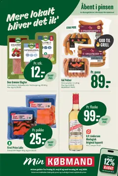 Eksempel på tilbudsavis Min Købmand - Tilbudsavis uge 22 fra butik Min Købmand gyldig fra 22/05/2026